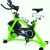 Alat fitness sepeda statis spinning bike Hijau